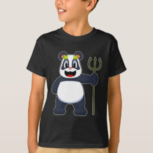 Camiseta Panda Halloween Devil