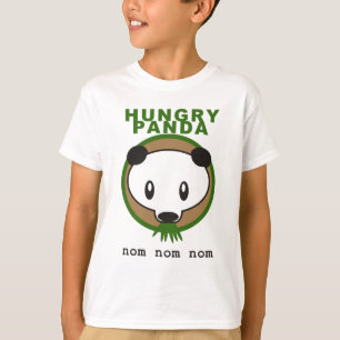 Camiseta panda hambrienta