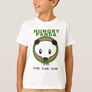 Camiseta panda hambrienta