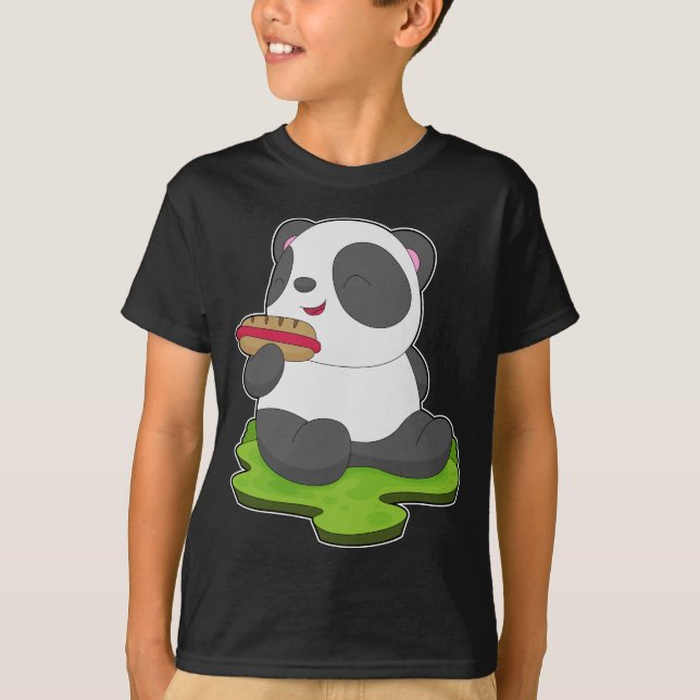 Camiseta Panda Hotdog (Anverso)