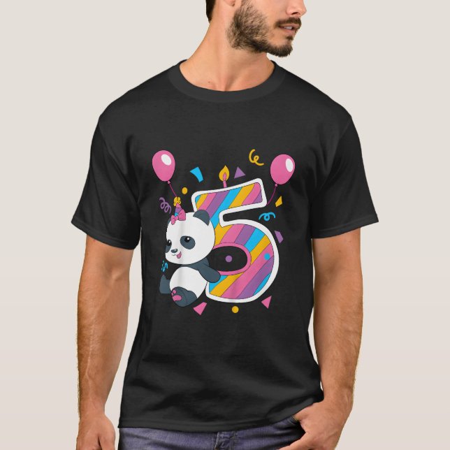 Camiseta Panda I'M 5 Py (Anverso)