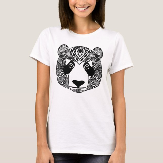 Camiseta Panda inspirado (Anverso)
