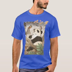 Camiseta Panda Japonés Kawaii Pandas Para Los Hinchas De Ja