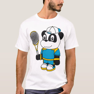 Camiseta Panda - jugador de tenis