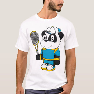 Camiseta Panda - jugador de tenis