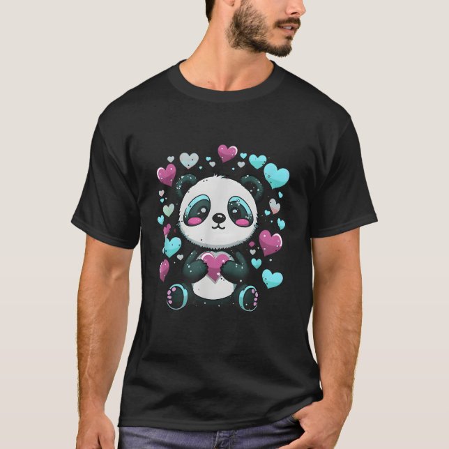 Camiseta Panda K Blue He Coony Panda (Anverso)