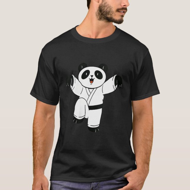 Camiseta Panda Karate Mial (Anverso)