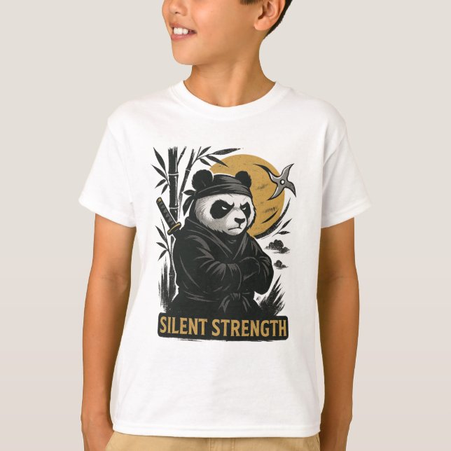 Camiseta 【Panda Kids T-Shirt】 (Anverso)