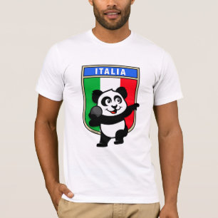 Camiseta Panda lanzamiento de peso de Italia