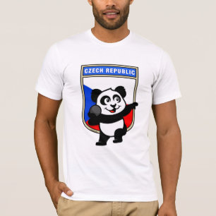 Camiseta Panda lanzamiento de peso de la República Checa