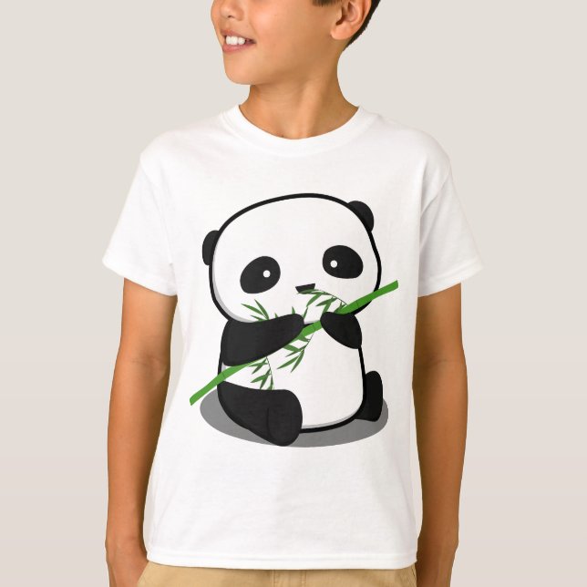 Camiseta Panda linda (Anverso)