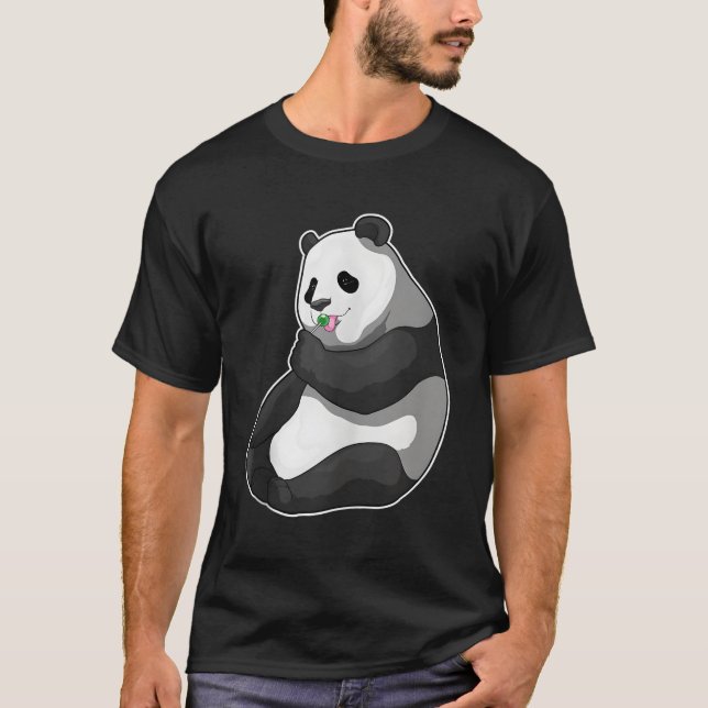 Camiseta Panda Lollipop (Anverso)