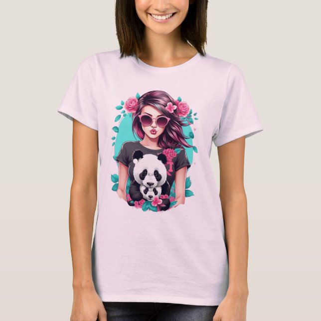 Camiseta Panda Love (Anverso)