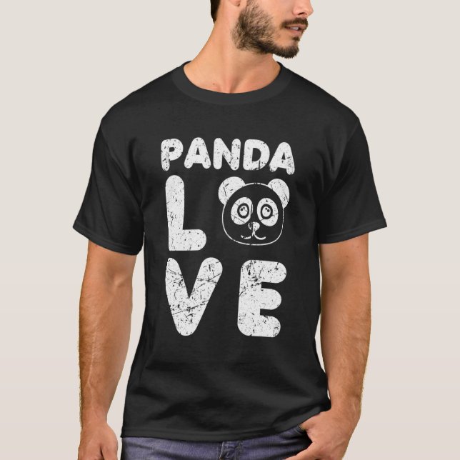 Camiseta Panda Love (Anverso)