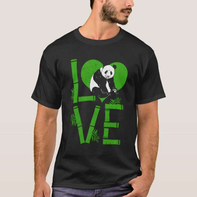 Camiseta Panda Love (Anverso)