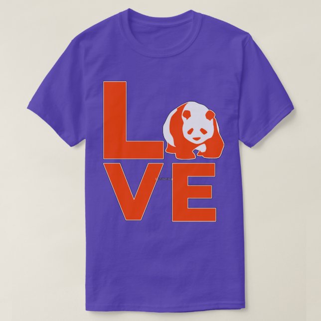 Camiseta Panda Lover 22 (Diseño del anverso)
