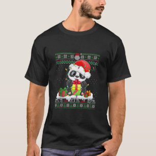 Camiseta Panda Lover Navidades Box Santa Panda Ugly Christm