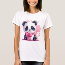 Camiseta Panda Lover para mujeres malcriadas anima