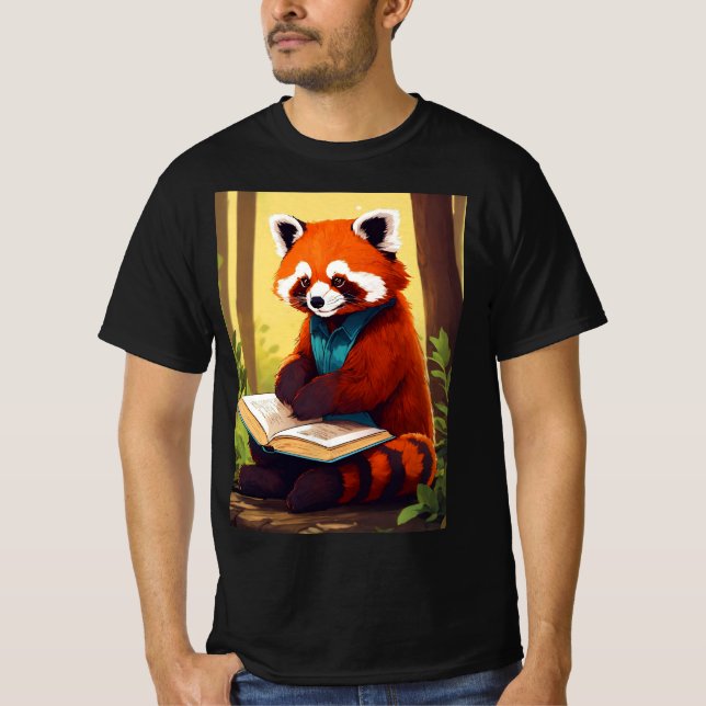 Camiseta "Panda Majesty: Una Maravilla Monocroma" (Anverso)