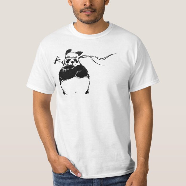 Camiseta Panda Manga (Anverso)