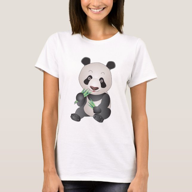 Camiseta Panda mimosa (Anverso)