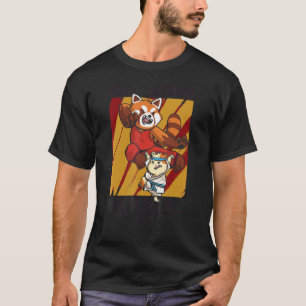 Camiseta Panda Monium Hammando por el Panda Rojo