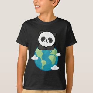 Camiseta Panda Mother Earth Day Funny Para El Medio Ambient