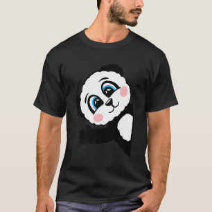 Camiseta Panda Motif For And Children Panda Bear