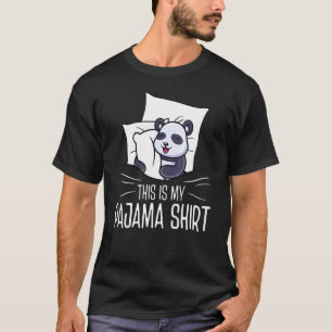Camiseta Panda Official Sleep Napping Nightgown