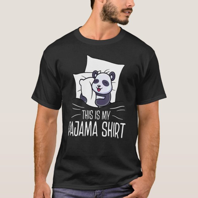 Camiseta Panda Official Sleep Napping Nightgown (Anverso)
