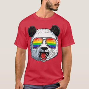 Camiseta Panda Orgullo gay LGBT para hombres Chicas de niño