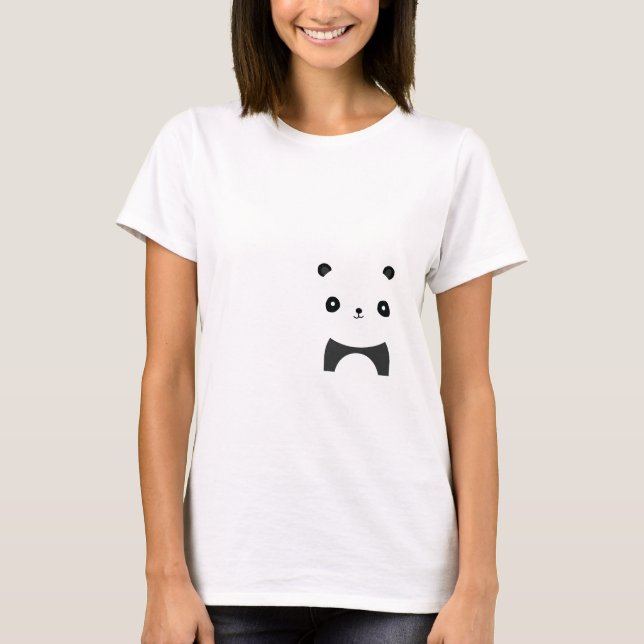 Camiseta Panda pacífico (Anverso)
