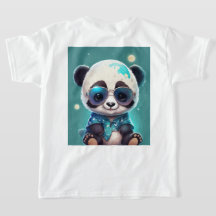 "Panda Palooza: ¡Tee adorable para los pequeños!"