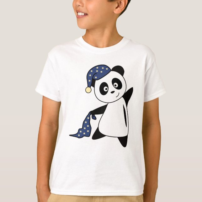 Camiseta Panda Panda Bear Sleepyhead Bear (Anverso)