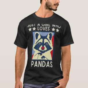 Camiseta Panda Para Chicas Mujeres Panda Bear Animal
