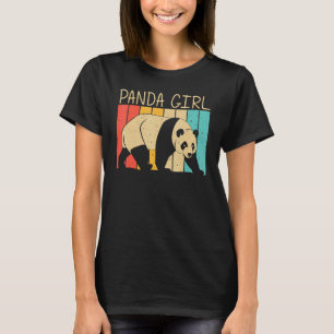 Camiseta Panda Para Chicas Mujeres Panda Bear Animal