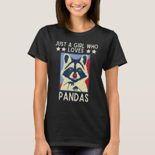 Camiseta Panda Para Chicas Mujeres Panda Bear Animal