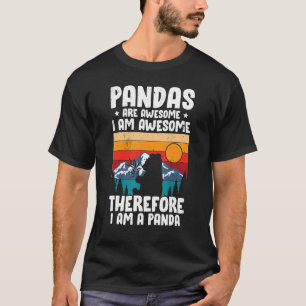 Camiseta Panda Para Hombres Mujeres Chicas Panda Bear