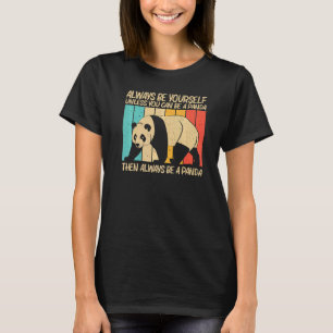 Camiseta Panda Para Hombres Mujeres Oso Panda Animal  1
