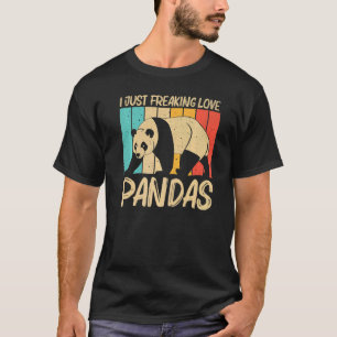 Camiseta Panda Para Hombres Mujeres Oso Panda Animal 2