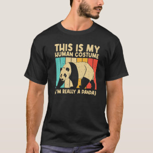 Camiseta Panda Para Hombres Mujeres Panda Bear Animal