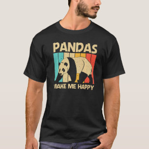 Camiseta Panda Para Hombres Mujeres Panda Bear Animal