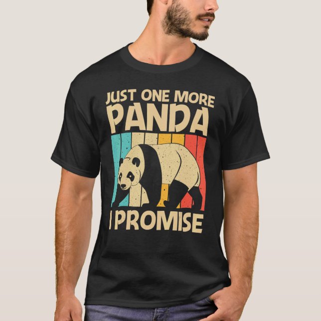 Camiseta Panda Para Hombres Mujeres Panda Bear Animal (Anverso)