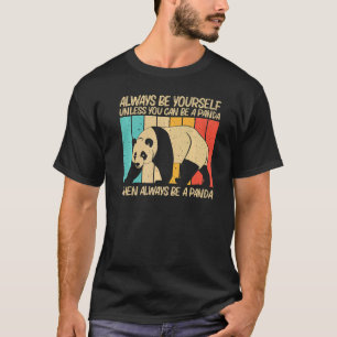 Camiseta Panda Para Hombres Mujeres Panda Bear Animal 1