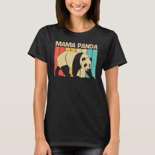 Camiseta Panda Para Mujeres Chicas Panda Bear Animal