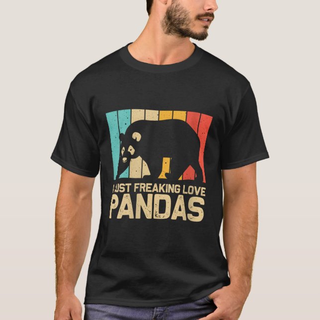 Camiseta Panda Para Panda Bear Animal Zookeeper (Anverso)