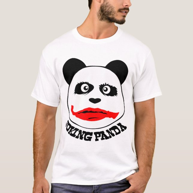 Camiseta panda, parodia divertida (Anverso)