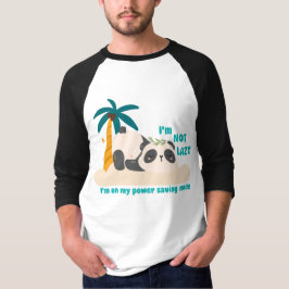 Camiseta Panda perezoso adorable