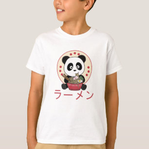 Camiseta Panda Pero Primero Ramen Dulce Kawaii Noodle Panda