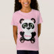 Camiseta Panda personalizada (Anverso)